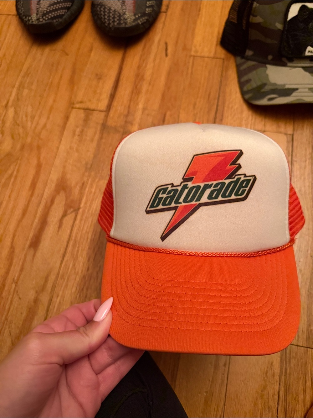 Gatorade Orange and White Trucker Hat